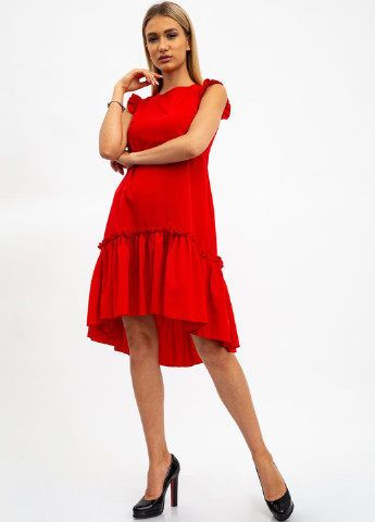 Червона кежуал сукня а-силует Ager однотонна