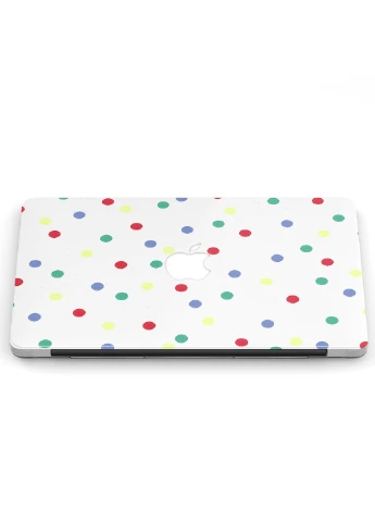 Чохол пластиковий для Apple MacBook Pro 13 A2289 / A2251 / A2338 Різнобарвний горох (9772-2781) MobiPrint (219124573)