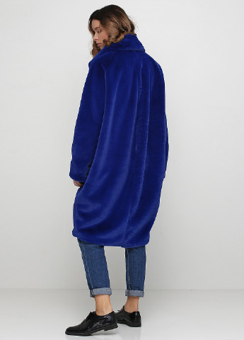 Синее демисезонное Пальто без капюшона Barbara Alvisi