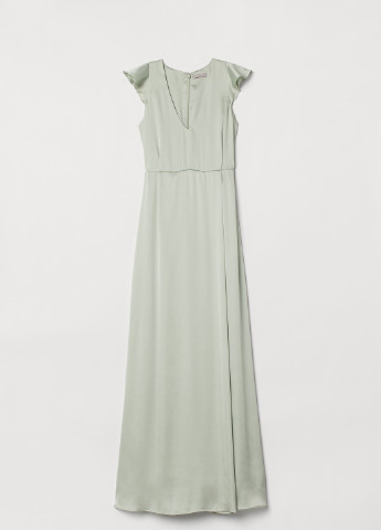 Світло-зелена вечірня плаття, сукня H&M однотонна