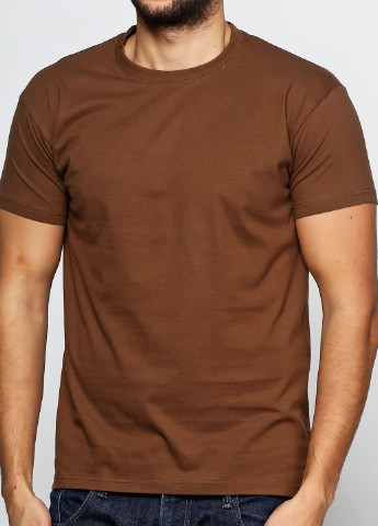Темно-коричневая футболка Sol's