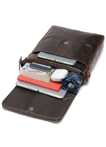 Мужская кожаная сумка 28,5х22х5,5 см Vintage (229460838)