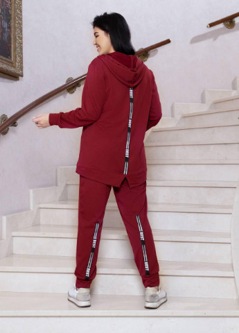 Женский спортивный костюм бордового цвета р.48/50 322856 New Trend (255275461)