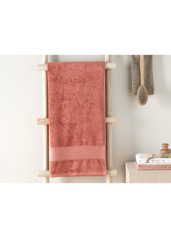English Home полотенце банное, 70х140 см однотонный темно-розовый производство - Турция