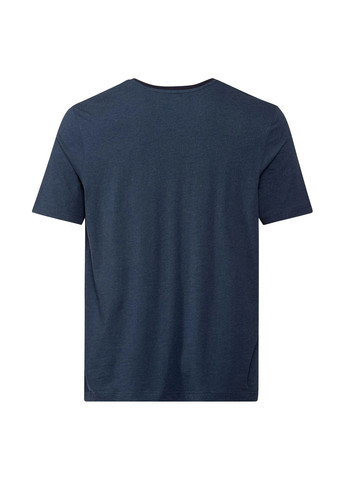 Темно-синяя футболка с коротким рукавом Livergy