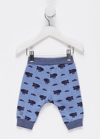 Темно-голубые кэжуал демисезонные брюки джоггеры Bellybutton