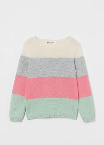 Срібний джемпер демісезон,сріблястий-рожевий, H&M