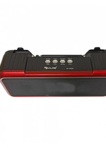 Портативная колонка RX-200BT 5Вт USB, AUX, FM, Bluetooth красная (6892) XPRO (254761193)