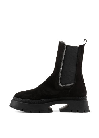 Осенние ботинки челси Le'BERDES без декора из натуральной замши