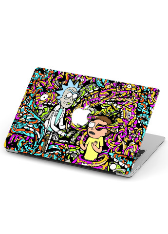 Чехол пластиковый для Apple MacBook Pro Retina 15 A1398 Рик и Морти (Rick and Morty) (6353-1671) MobiPrint (218506275)