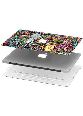 Чехол пластиковый для Apple MacBook Pro Retina 15 A1398 Рик и Морти (Rick and Morty) (6353-1671) MobiPrint (218506275)