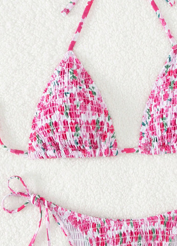 Комбінований літній купальник (ліф, трусики) бікіні, роздільний SHEIN