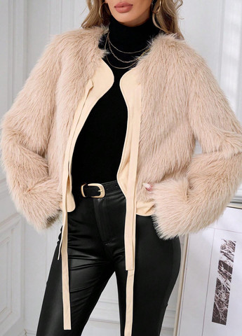 Полушубок SHEIN (346395953)