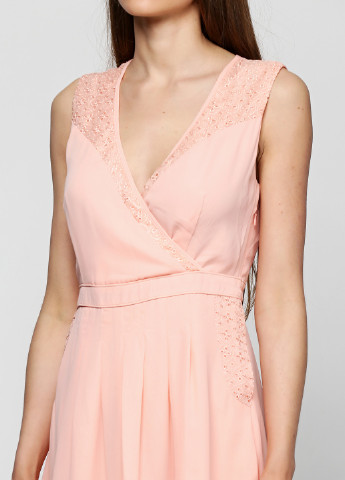Розовое кэжуал платье Uttam Boutique однотонное