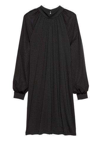 Черное кэжуал платье Banana Republic однотонное