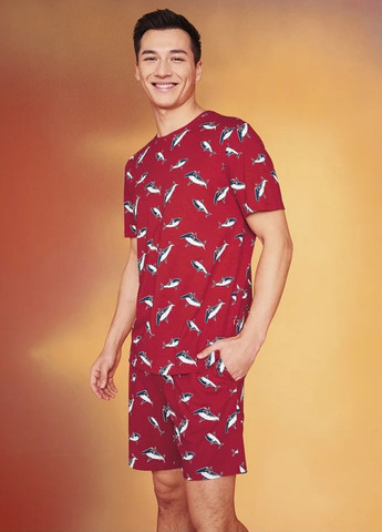 Червона футболка з коротким рукавом Livergy