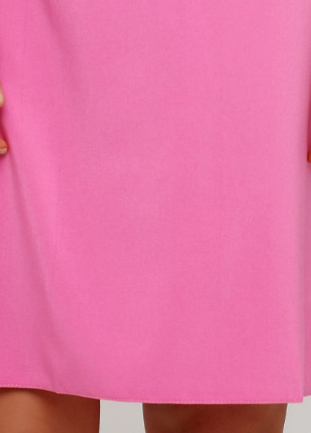 Розовое кэжуал платье-майка ANVI однотонное