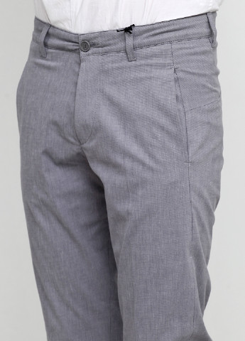 Светло-серые кэжуал демисезонные прямые брюки Drykorn