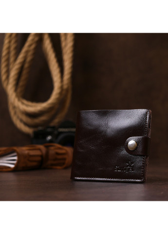 Мужское кожаное портмоне 11х9х1 см Shvigel (253491196)