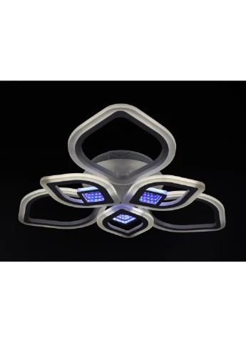 Люстра стельова LED з пультом A2721/3+3-3D-wh Білий 10х60х60 см. Sunnysky (253527768)