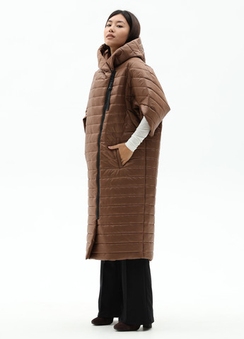 Коричнева демісезонна куртка CHIUAS