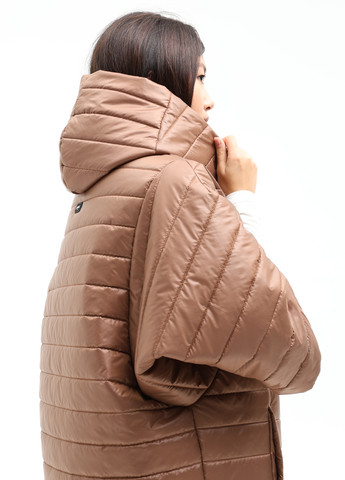 Коричнева демісезонна куртка CHIUAS