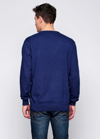 Темно-синий демисезонный пуловер пуловер River Woods