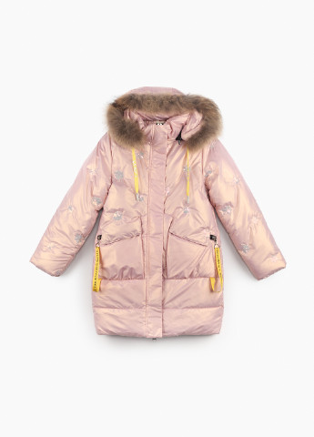 Пудровая зимняя куртка Snowgenius