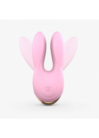 Вибратор-кролик Hear Me Rose с двумя моторчиками и разноцветной LED-подсветкой Love To Love (254734168)
