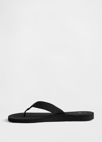 Черные кэжуал вьетнамки Gap