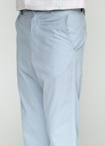 Голубые кэжуал демисезонные со средней талией брюки Cos