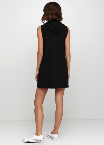 Черное кэжуал платье M & G однотонное