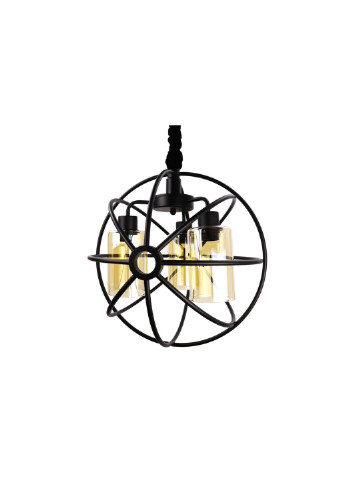 Люстра потолочная подвесная в стиле LOFT (лофт) 11509/3 Черный 50х40х40 см. Sunnysky (253628628)