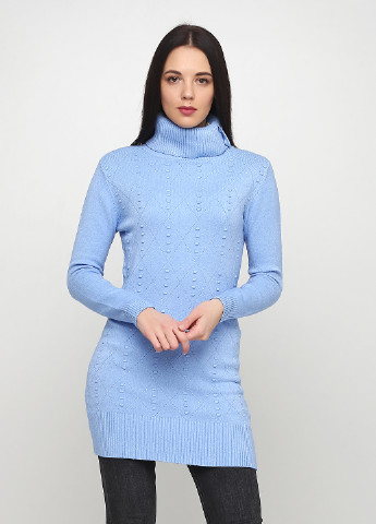 Блакитний демісезонний светр Made in Italy