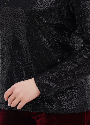 Черная демисезонная блуза Luisa Viola