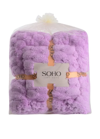 Полотенце (2 шт.) Soho однотонный фиолетовый