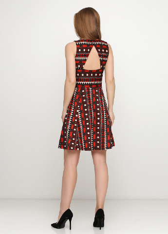 Комбінована кежуал сукня кльош H&M з орнаментом