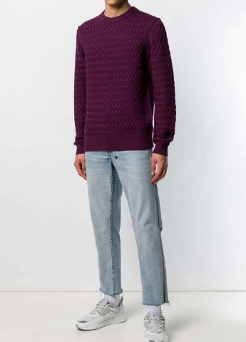 Сливовый демисезонный свитер Calvin Klein