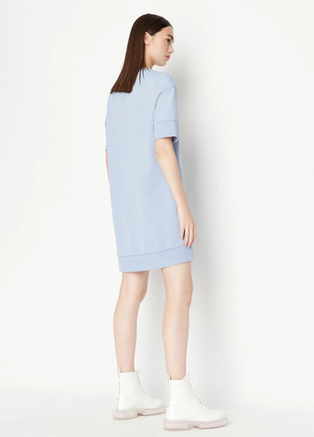 Бузкова кежуал сукня сукня-світшот Armani Exchange однотонна