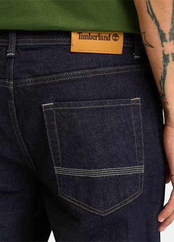 Темно-синие демисезонные прямые джинсы Sandown 5-Pocket Straight Denim Timberland