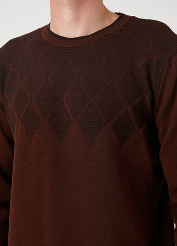 Коричневый демисезонный свитер джемпер KOTON