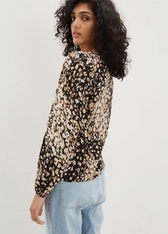 Коричнева блуза Dorothy Perkins