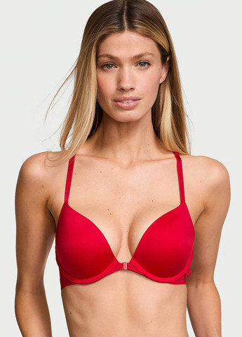 Червоний демісезонний комплект (бюстгальтер, трусики) Victoria's Secret