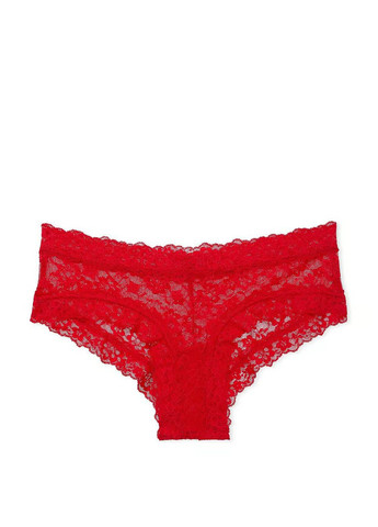 Червоний демісезонний комплект (бюстгальтер, трусики) Victoria's Secret