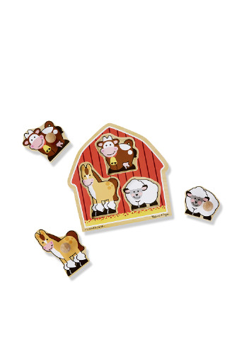 Пазл Тварини із ферми, 4,8х31х32,3 см Melissa & Doug (251711340)