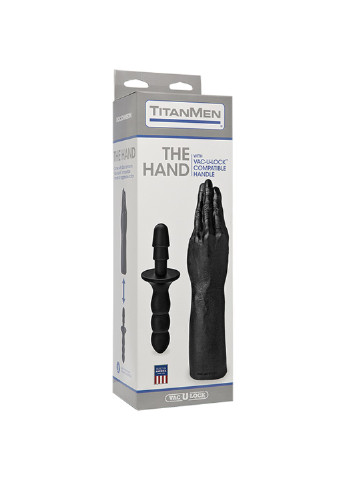 Рука для фистинга Titanmen The Hand with Vac-U-Lock Compatible Handle, диаметр 6,9см Doc Johnson (254973680)