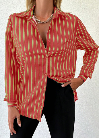 Коралова блуза SHEIN