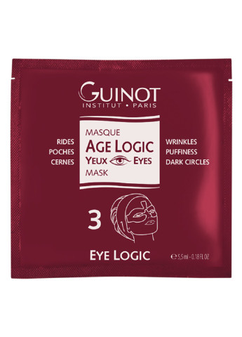 Маска для области глаз омолаживающая Masque Age Logic Yeux 4х5,5 мл Guinot (252664548)
