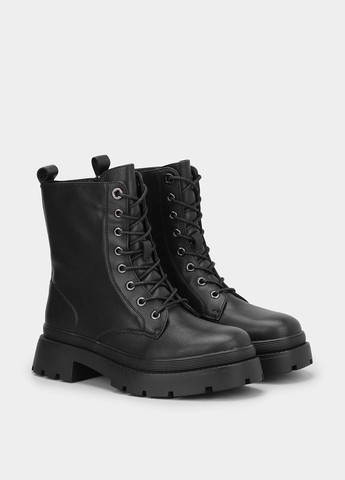 Осенние ботинки берцы Braska со шнуровкой