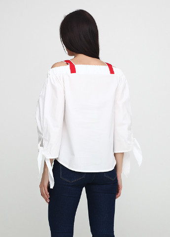 Белая летняя блуза Altamira